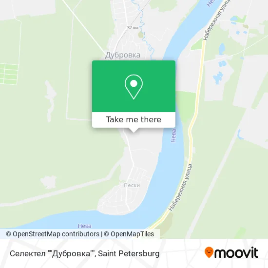 Селектел ""Дубровка"" map