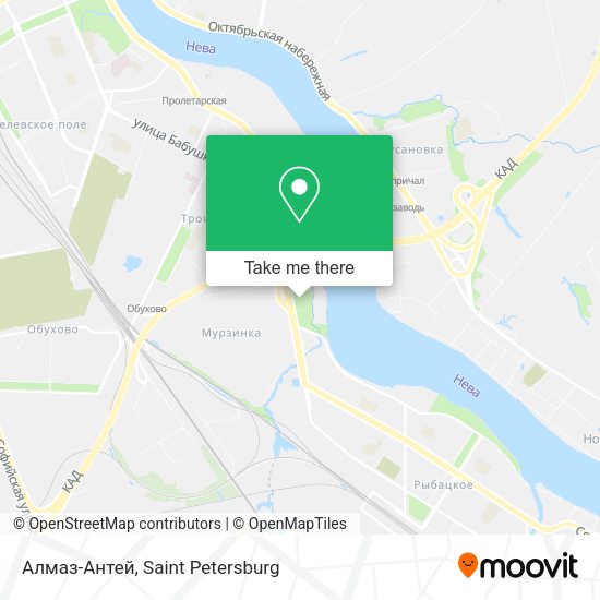 Алмаз-Антей map