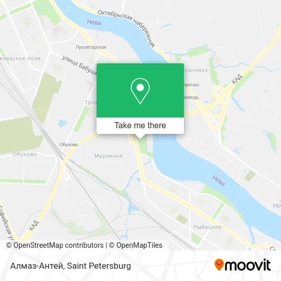 Алмаз-Антей map