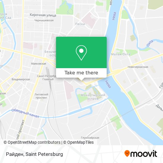 Райден map