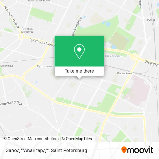 Завод ""Авангард"" map