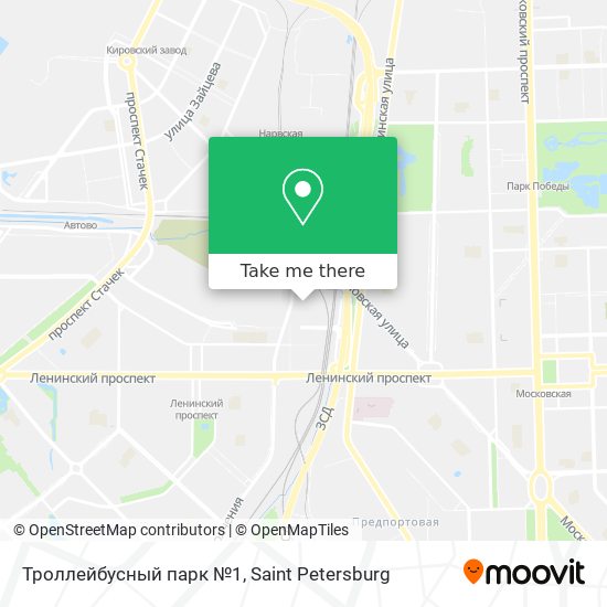 Троллейбусный парк №1 map