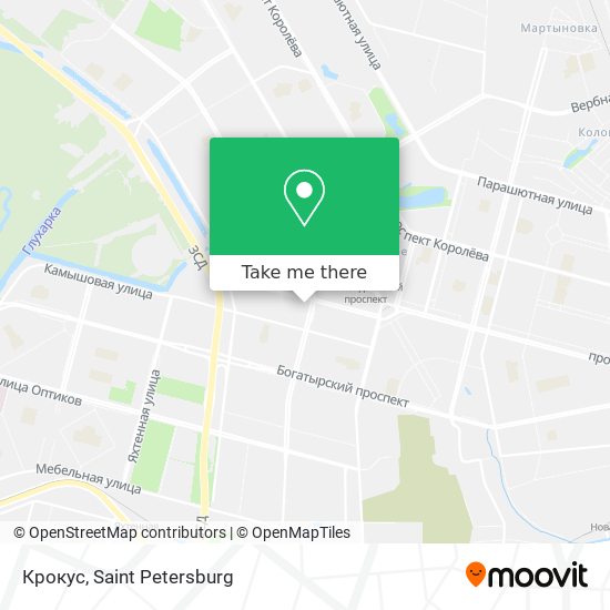 Крокус map