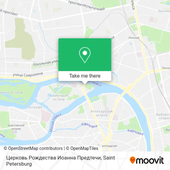 Церковь Рождества Иоанна Предтечи map