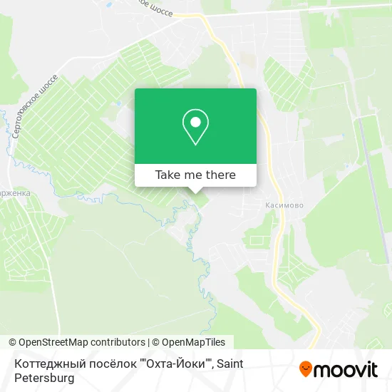 Коттеджный посёлок ""Охта-Йоки"" map