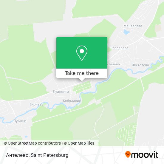 Антелево map