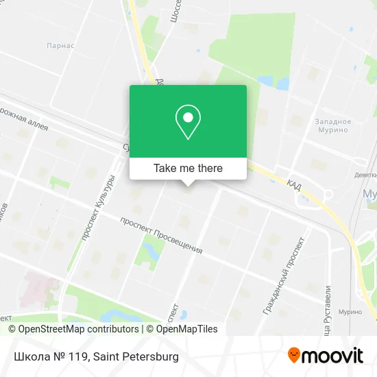 Школа № 119 map
