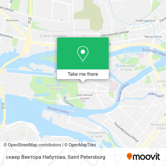 сквер Виктора Набутова map