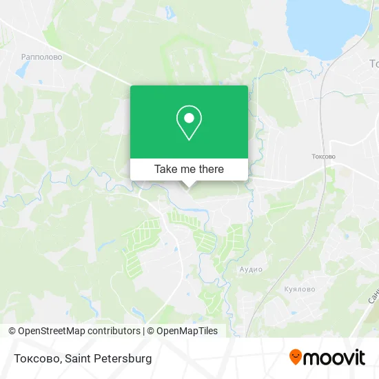 Токсово map