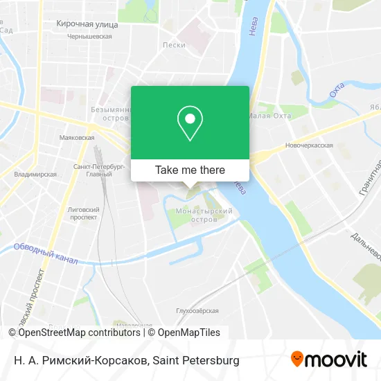 Н. А. Римский-Корсаков map