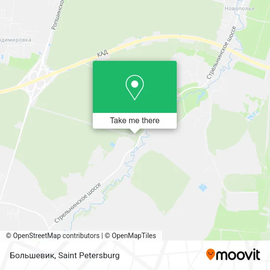 Большевик map