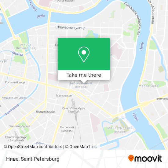 Нива map