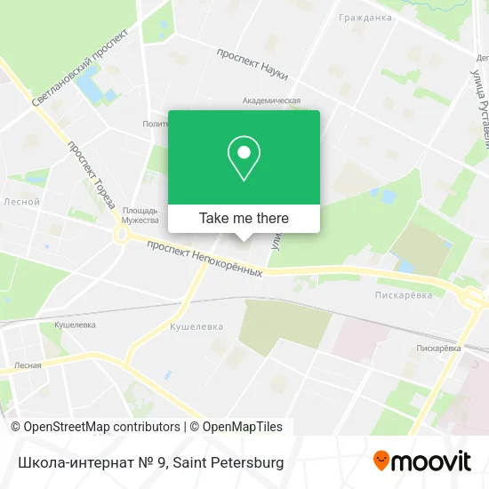 Школа-интернат № 9 map
