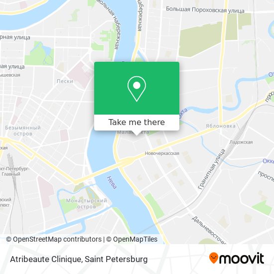 Atribeaute Clinique map