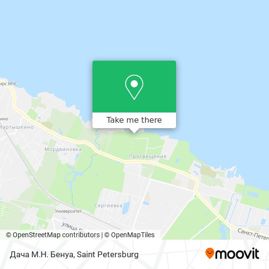 Дача М.Н. Бенуа map