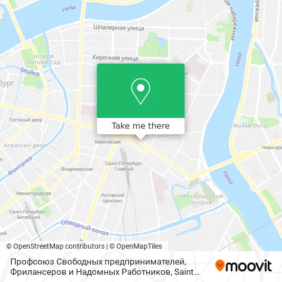 Профсоюз Свободных предпринимателей, Фрилансеров и Надомных Работников map