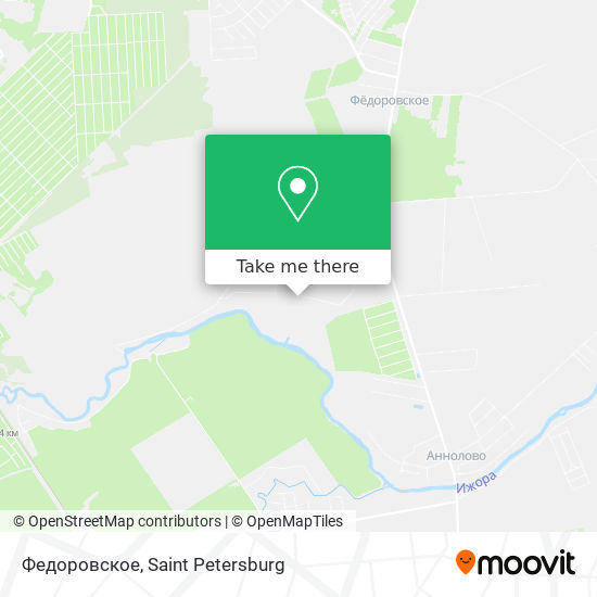 Федоровское map