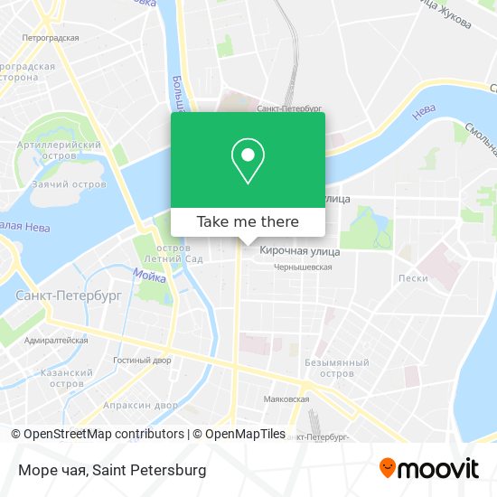 Море чая map