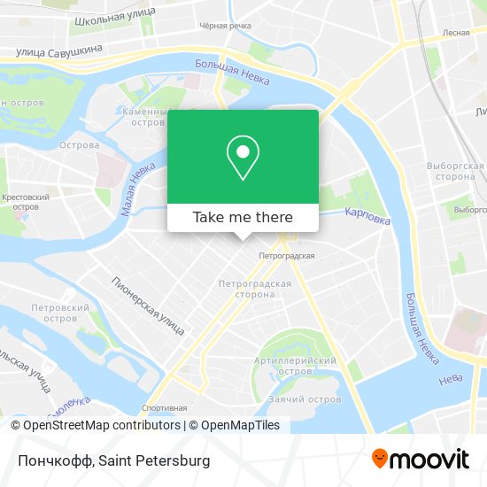 Пончкофф map