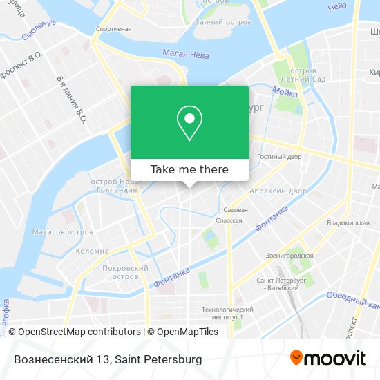 Вознесенский 13 map