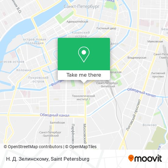 Н. Д. Зелинскому map