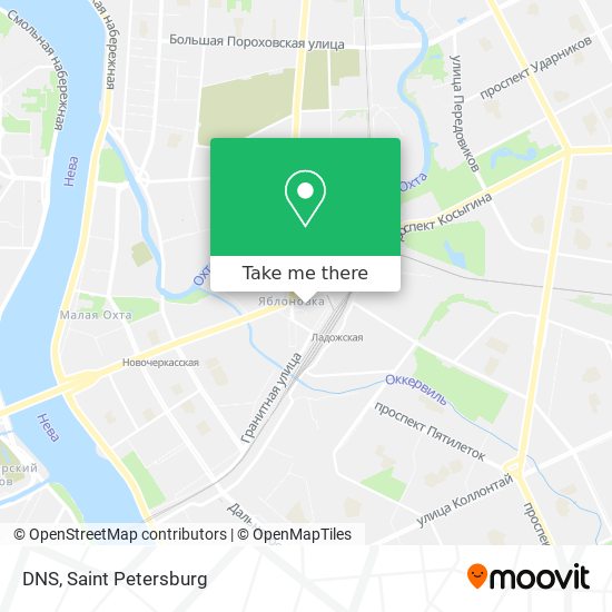 DNS map