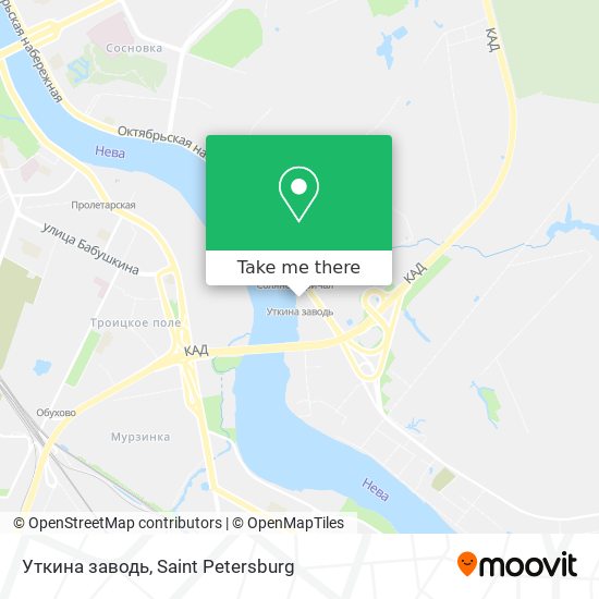 Уткина заводь map