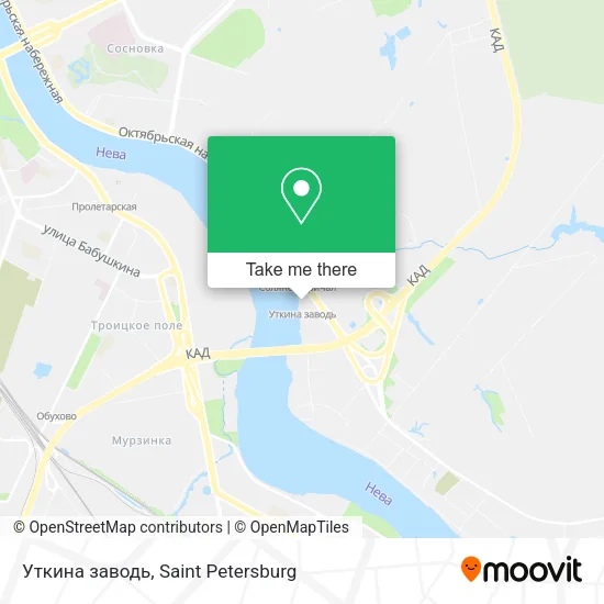 Уткина заводь map