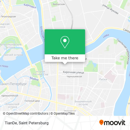 TianDe map