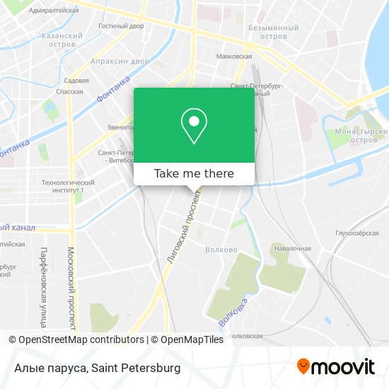 Алые паруса map