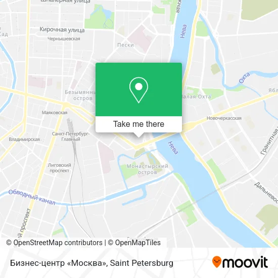 Бизнес-центр «Москва» map