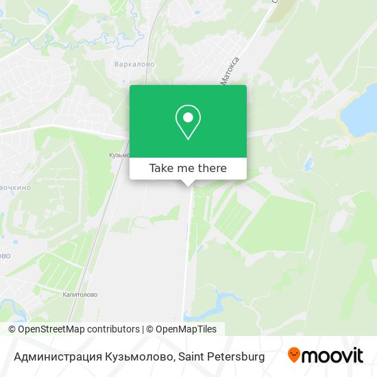 Администрация Кузьмолово map