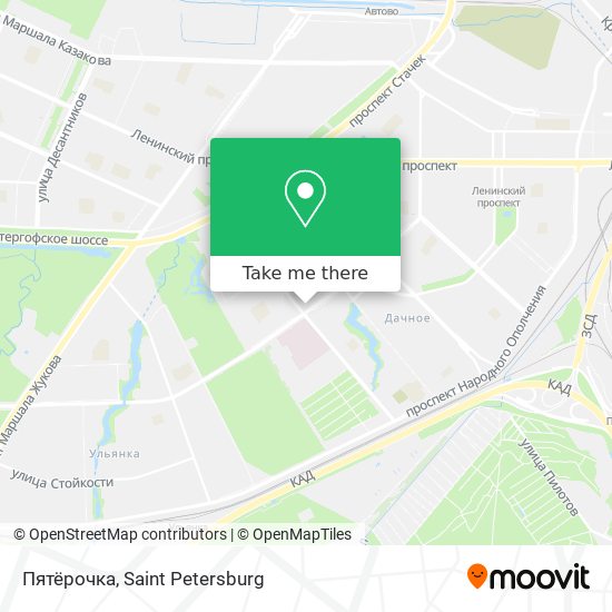 Пятёрочка map
