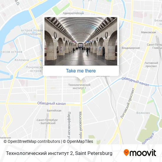 Технологический институт 2 map