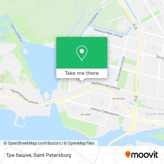 Три башни map