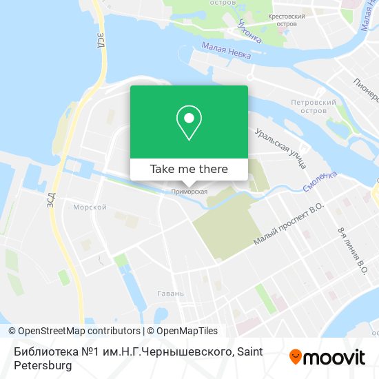 Библиотека №1 им.Н.Г.Чернышевского map