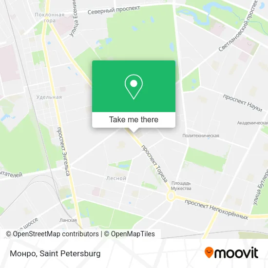 Монро map