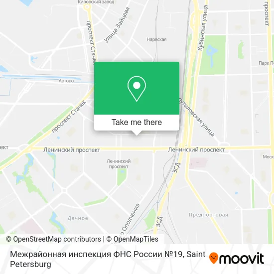 Межрайонная инспекция ФНС России №19 map