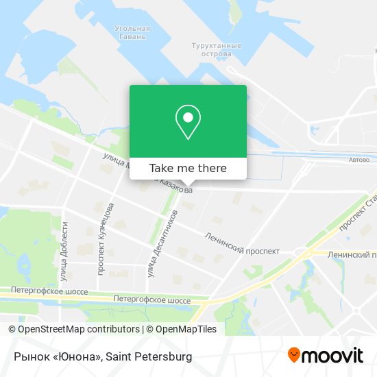 Рынок «Юнона» map