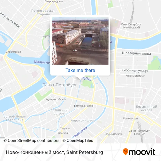 Ново-Конюшенный мост map