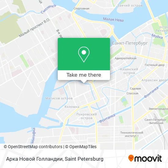 Арка Новой Голландии map