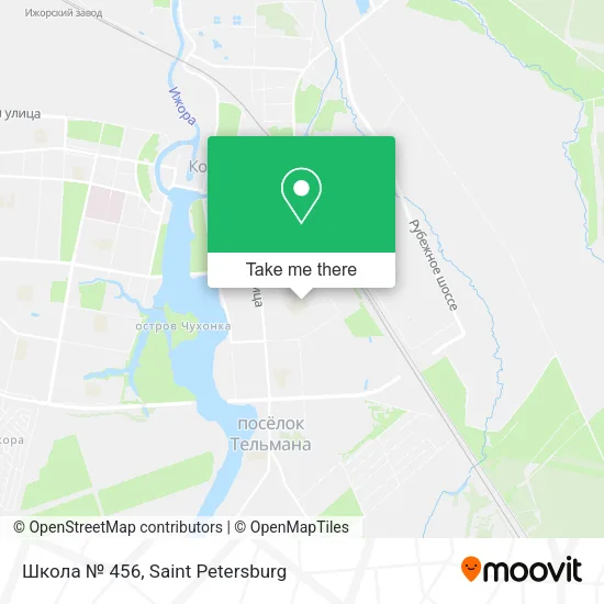 Школа № 456 map