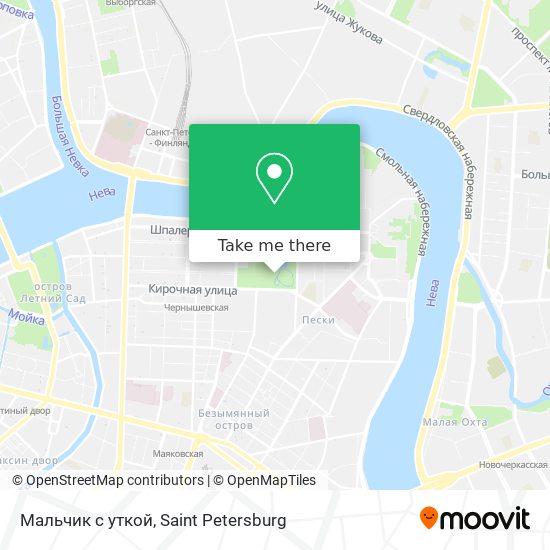Мальчик с уткой map
