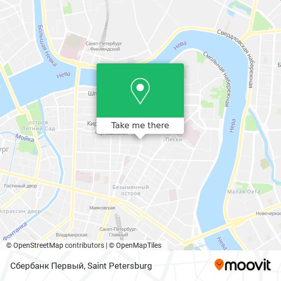 Сбербанк Первый map