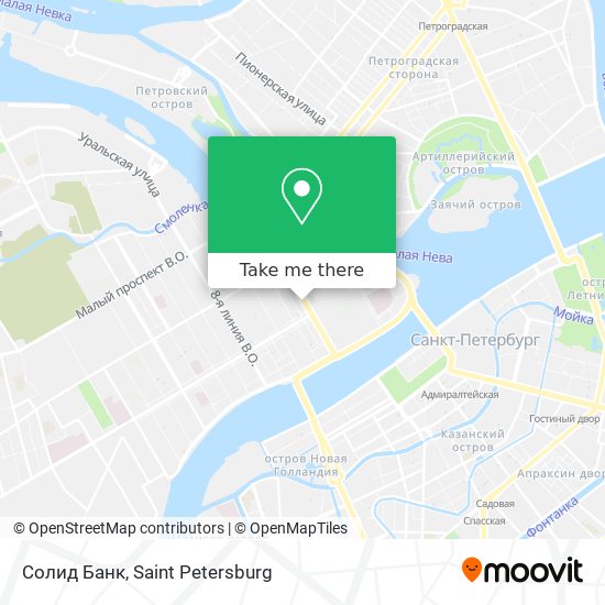 Солид Банк map