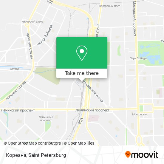 Кореана map