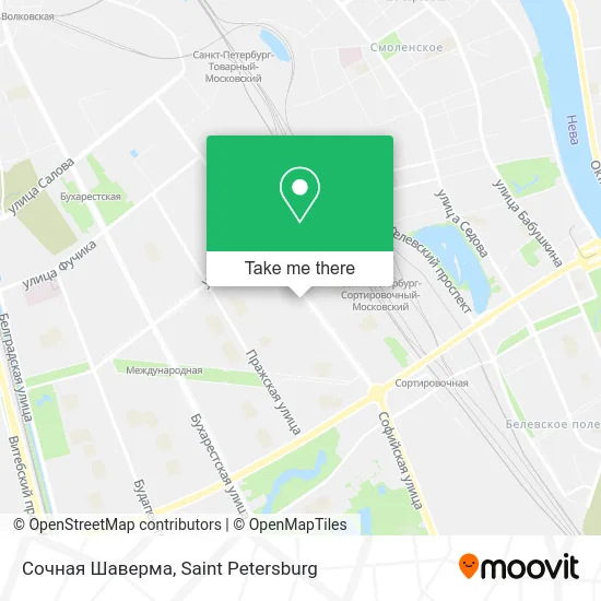 Сочная Шаверма map