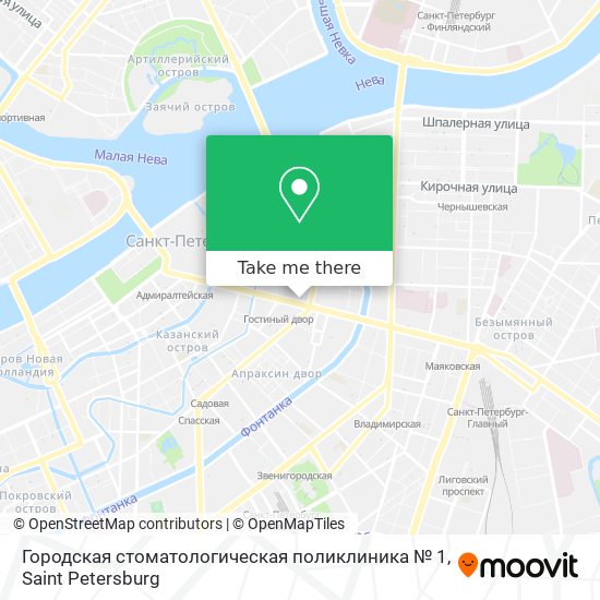 Городская стоматологическая поликлиника № 1 map