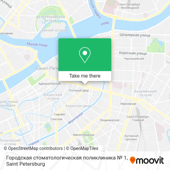 Городская стоматологическая поликлиника № 1 map
