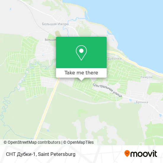 СНТ Дубки-1 map